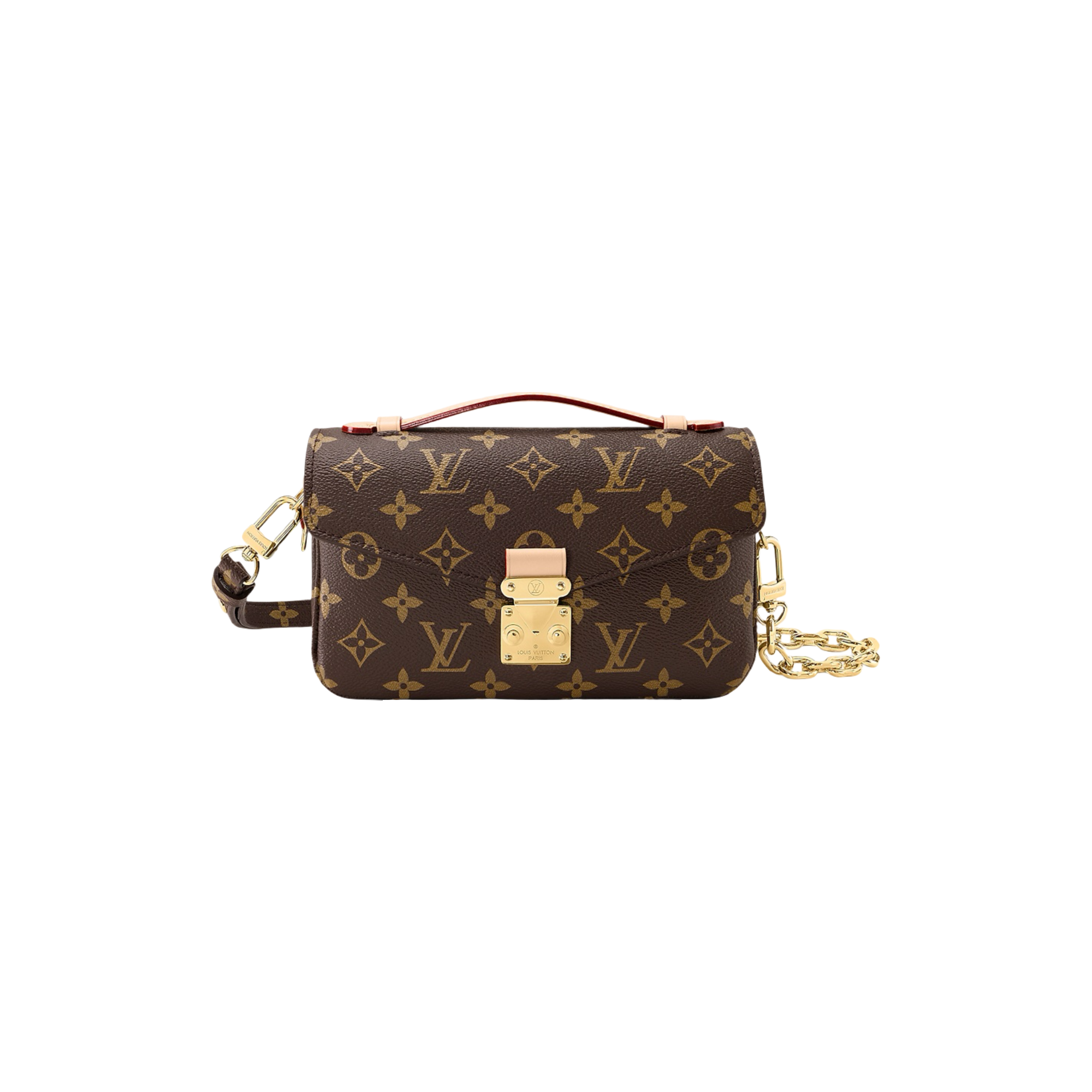 Louis Vuitton Pochette Metis East West Çantë Dore