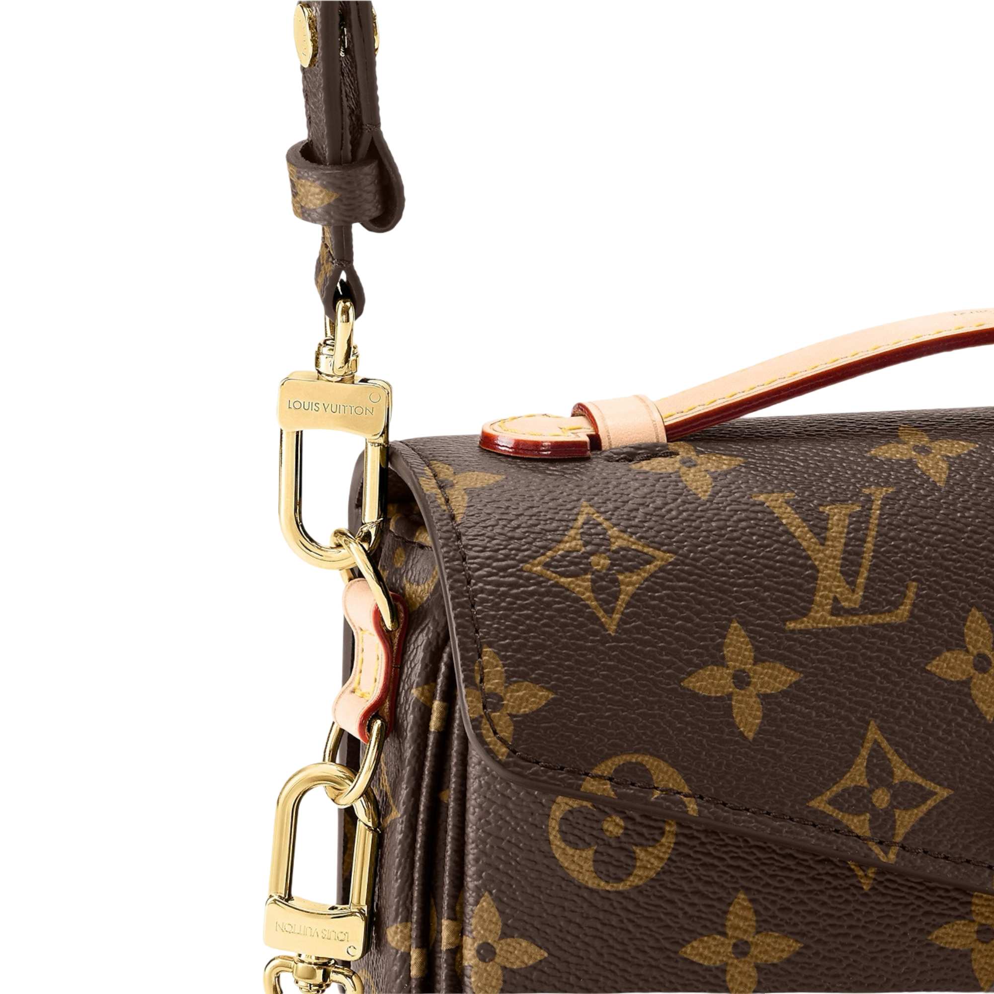 Louis Vuitton Pochette Metis East West Çantë Dore